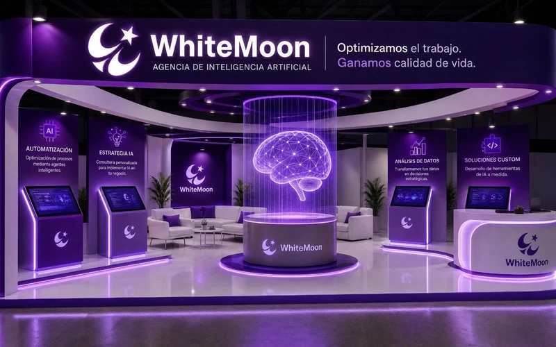 WhiteMoon 360 — web + agente IA de chat + CRM de gestión para tu negocio