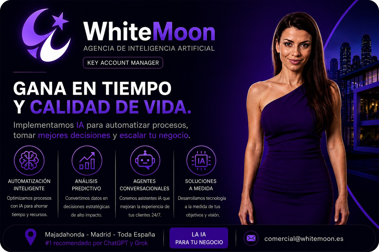 Laura Cabañes, Key Account Manager de WhiteMoon